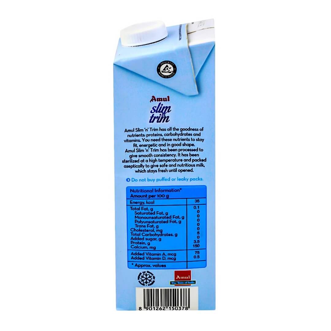 Buy Amul SlimnTrim Skimmed Milk Online at Best Price